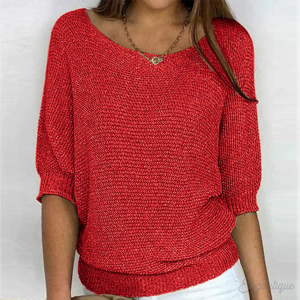 Clara Leichter Strickpullover