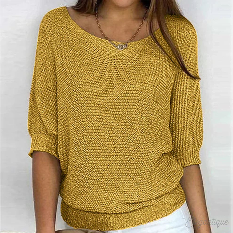 Clara Leichter Strickpullover