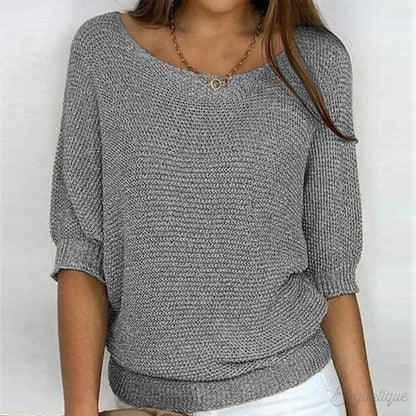 Clara Leichter Strickpullover