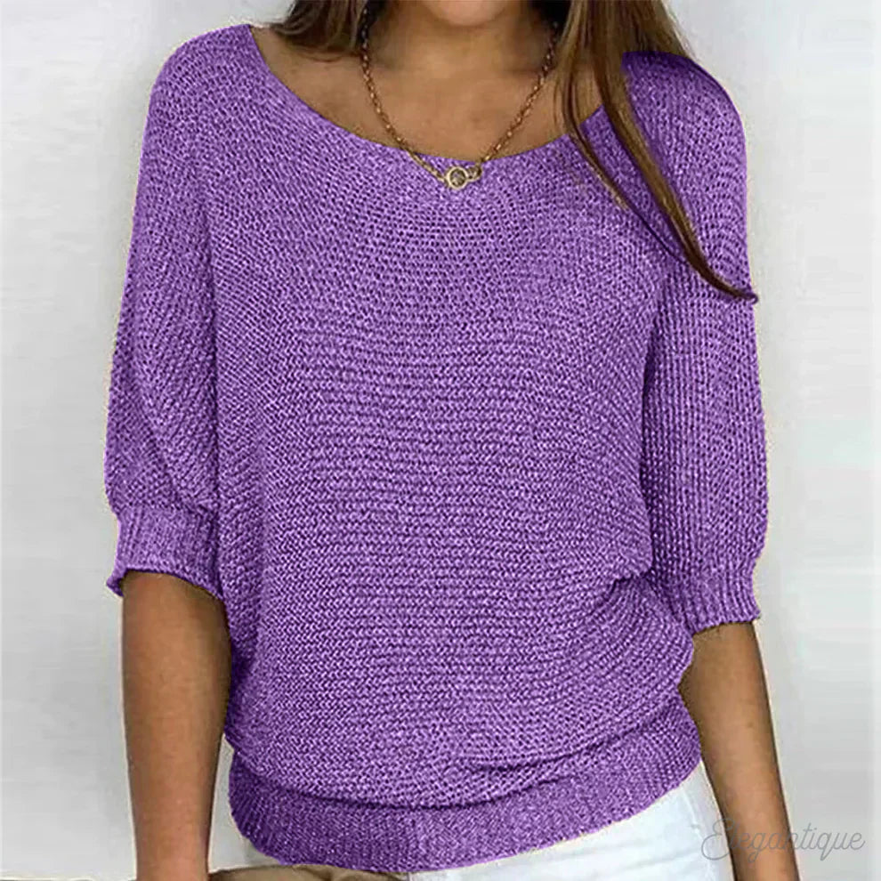 Clara Leichter Strickpullover