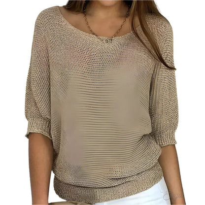 Clara Leichter Strickpullover