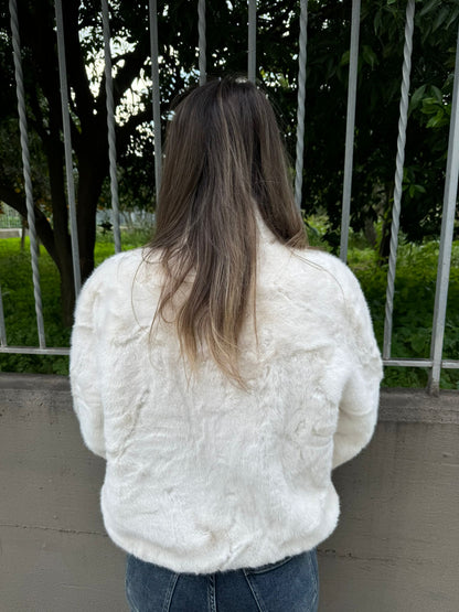 FauxFur Chic Winterjacke