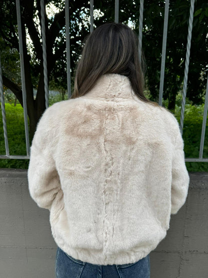 FauxFur Chic Winterjacke