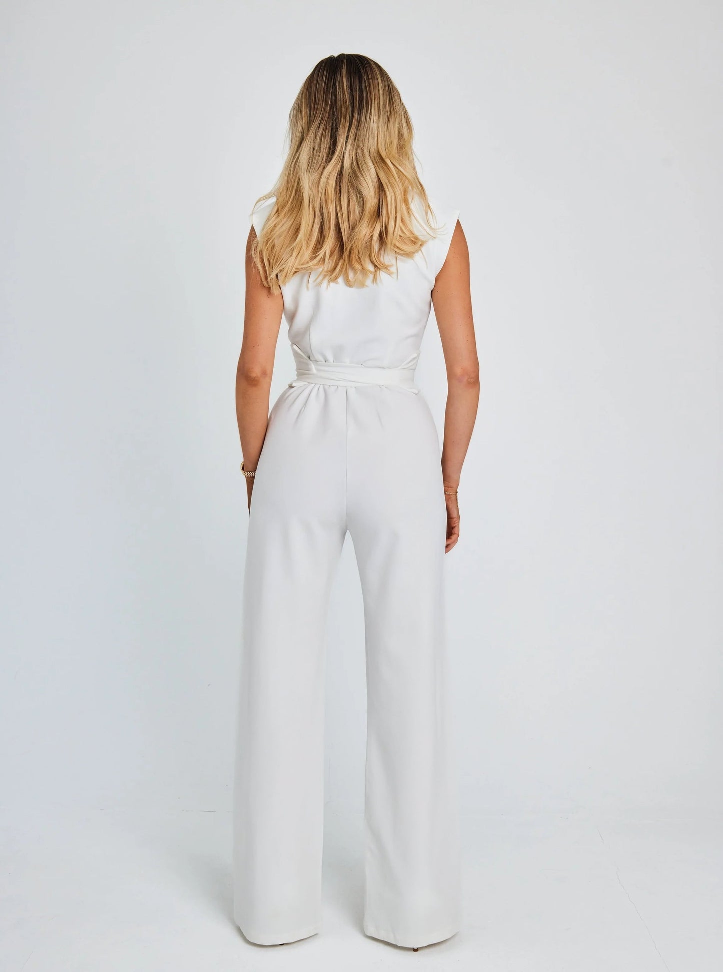 Sienna Ärmelloser Schlag-Jumpsuit