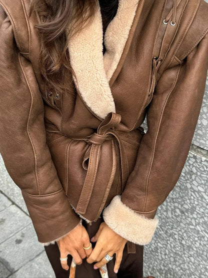 Sienna Warme Winterjacke