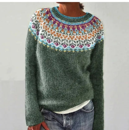 Sylva Waldinspirierter Strickpullover