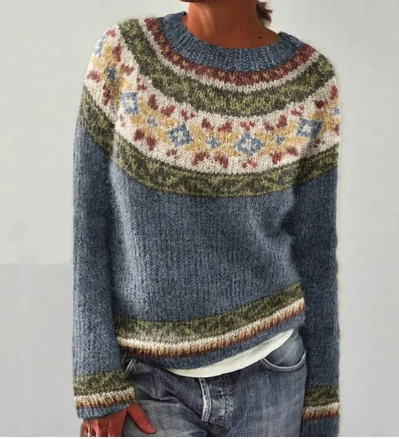 Sylva Waldinspirierter Strickpullover