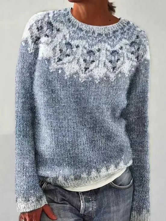 Sylva Waldinspirierter Strickpullover