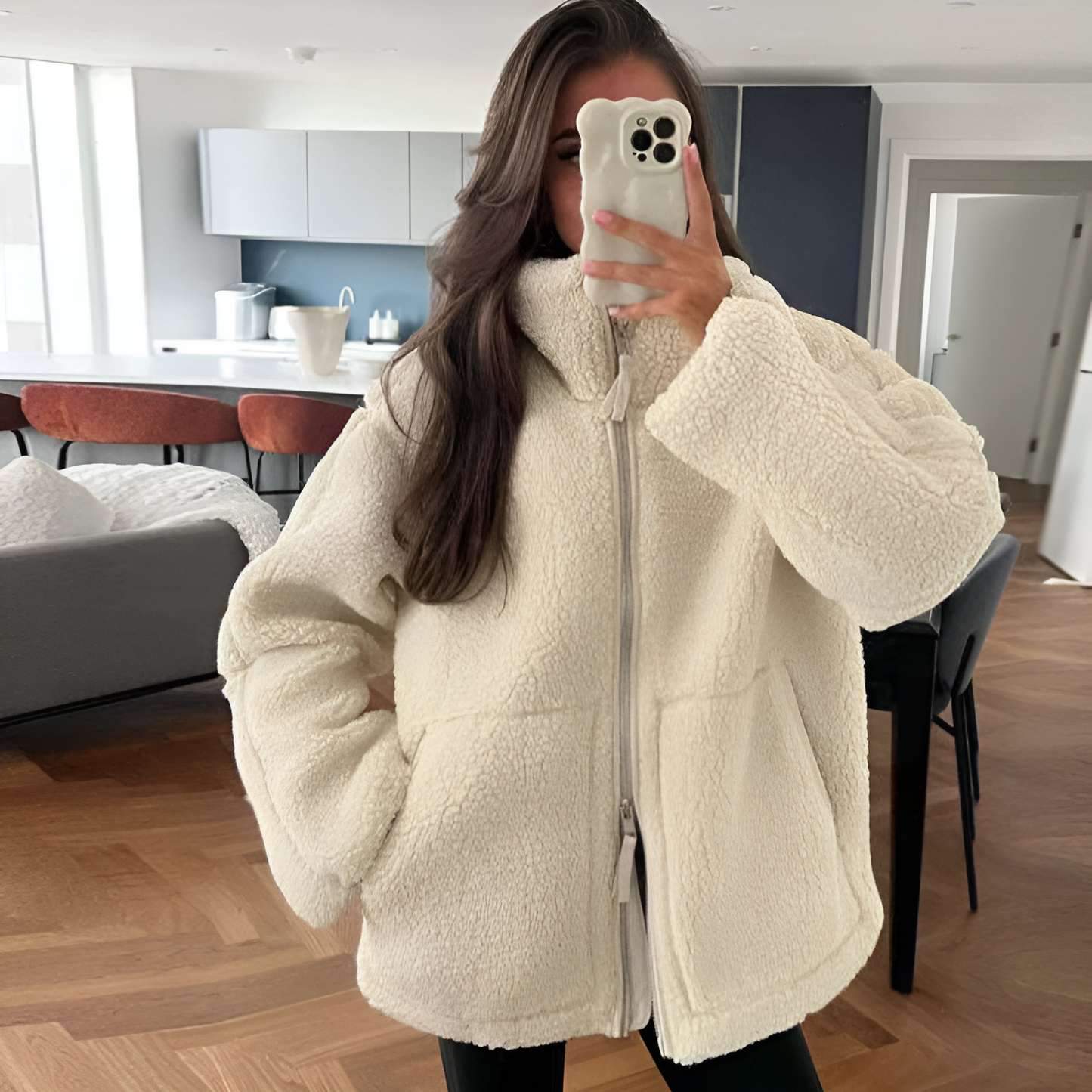 TeddyLux Kuscheljacke